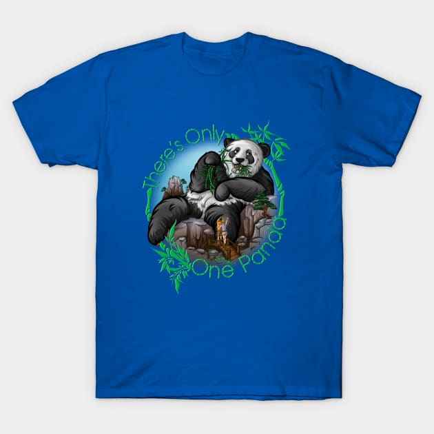 There's Only One Panda T-Shirt by Mobinng